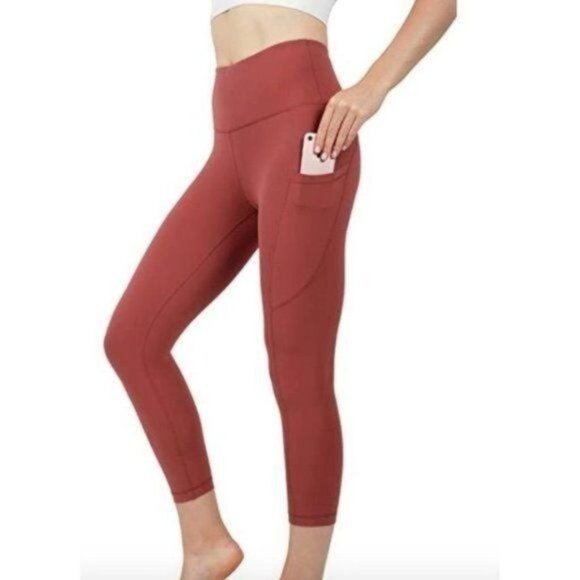 90 Degree By Reflex High Rise Ankle Length Leggings NWT size S - Picture 1 of 7